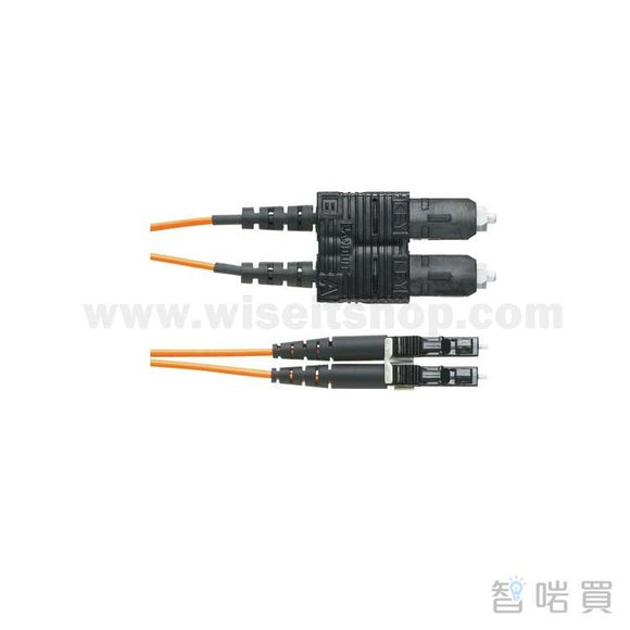 PANDUIT Fiber Patch Cord, SC to LC, OM3, Riser, duplex (1.6 mm jacket)(1M/ 2M/ 3M/ 5M) - ChiarmBuy