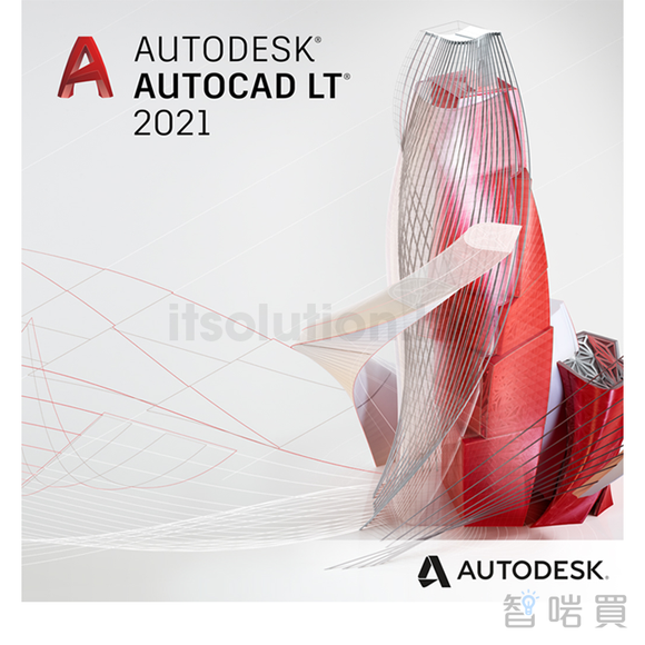 AutoCAD LT 2021 Commercial New Single-user ELD Annual Subscription 1 Year - ChiarmBuy
